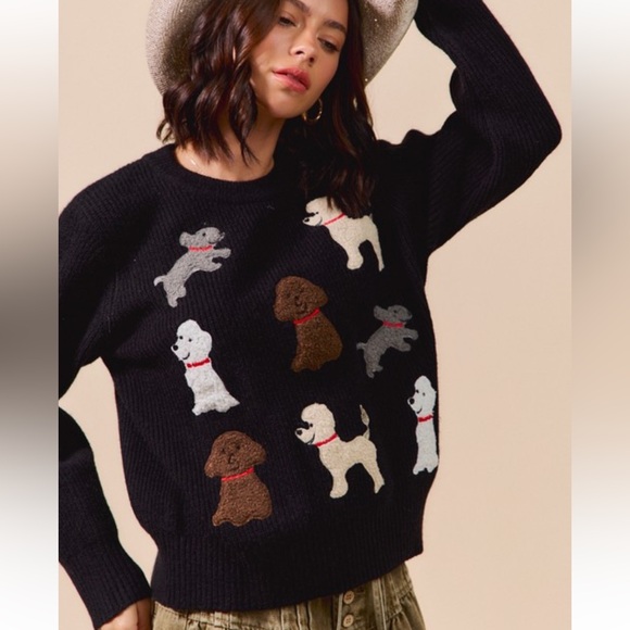 Fuzzy Dog Sweater - Picture 2 of 5